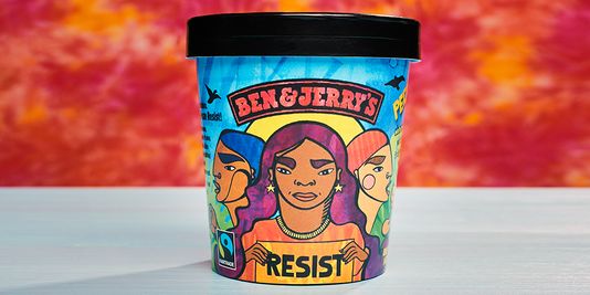 Ben & Jerry's Newest Flavor: Resist! Get Woke Go Broke!