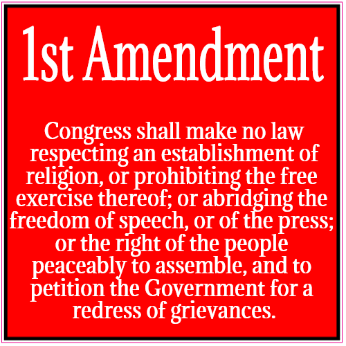 The Absolute Power of the First Amendment