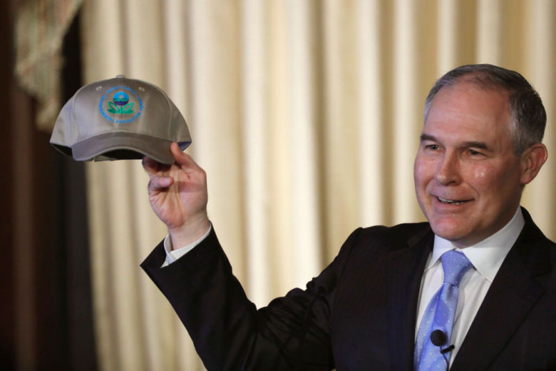 New EPA chief denies CO2 is major factor in climate change