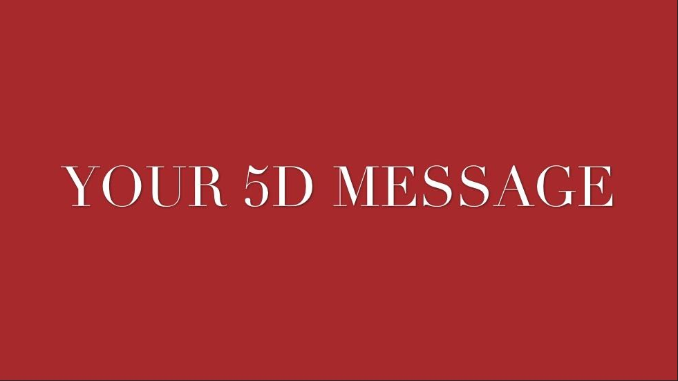 Sharing Your 5D Message 