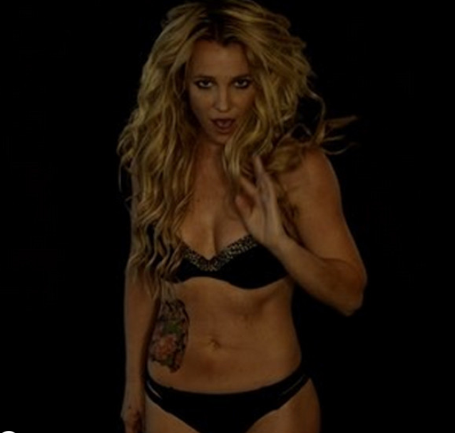 Britney Spears Strips Down to Her Bra and Panties for a Sexy, Little Dance Video