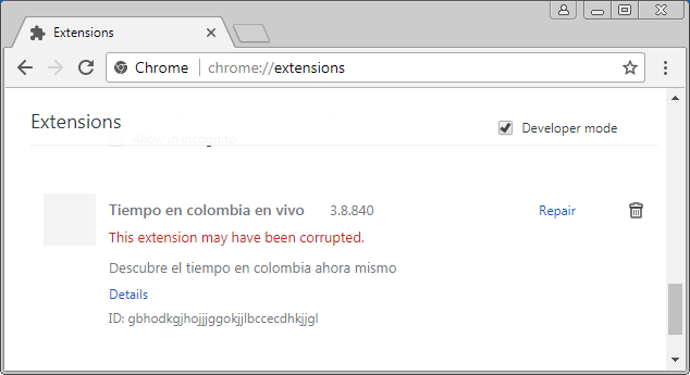 Malicious Chrome extension is next to impossible to manually remove